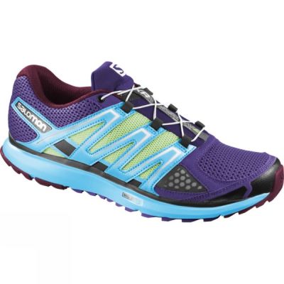 Zapatillas Running Salomon X-Scream Mujer - Azules / Blancas - Chile MTF250389